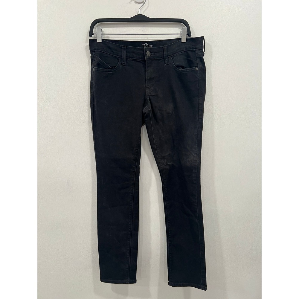 Old Navy Womens Jeans Black The Diva Skinny Leg Stretch Denim Size 10 Regular